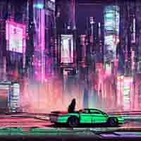 Turn your images into Cyberpunk, Style Transfer, Online, AI, Use Style:G1_033.jpg