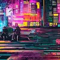 Turn your images into Cyberpunk, Style Transfer, Online, AI, Use Style:G1_046.jpg