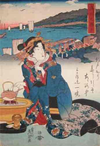 Turn your images into Ukiyo-E(New), Style Transfer, Online, AI, Use Style:Shinagawa.jpg