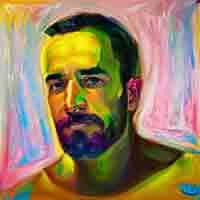 Turn your images into Fluorescent Painting, Style Transfer, Online, AI, Use Style:e4_040.jpg