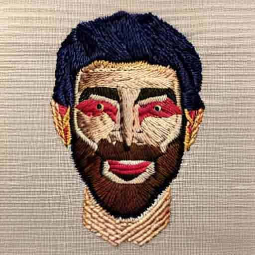 Turn your images into Embroidery Art, Style Transfer, Online, AI, Use Style:q1_002.jpg