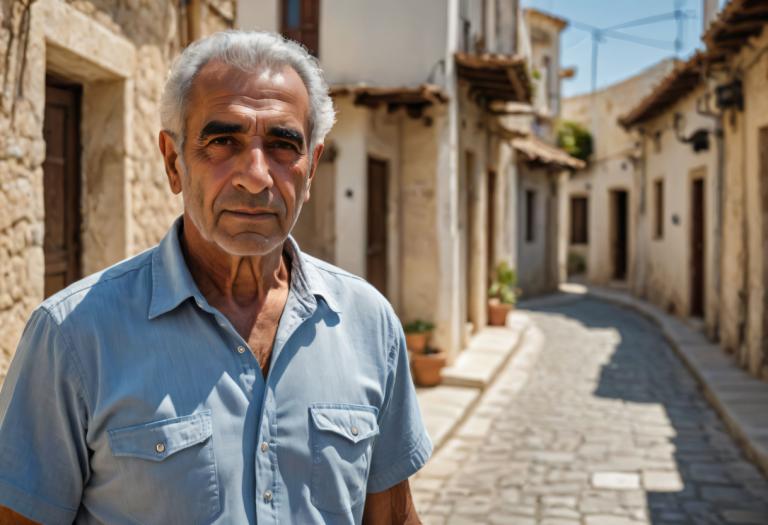 Photographic Art,Photographic Art , People, man, 1boy, male focus, old, outdoors, solo, old man, shirt