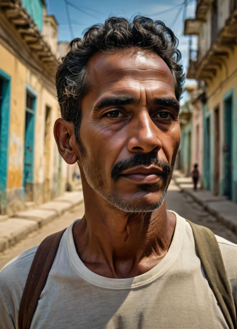 Seni Fotografis,Seni Fotografis, Rakyat, pria, 1 anak laki-laki, realistis, fokus pria, rambut wajah