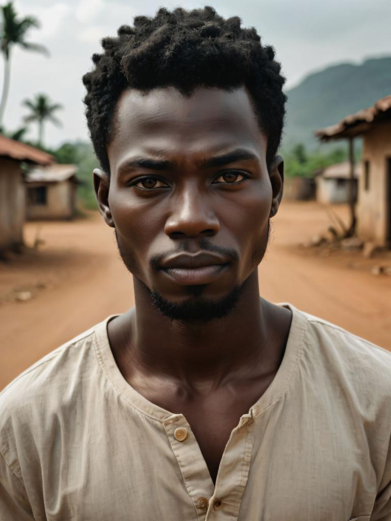 Photographic Art,Photographic Art , People, man, 1boy, dark skin, male focus, facial hair, realistic, solo