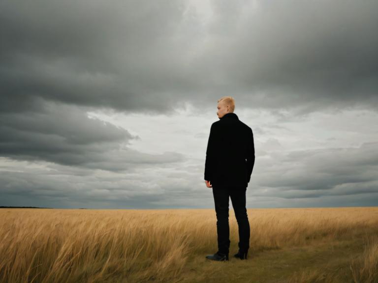 Fotografisk konst,Fotografisk konst, människor, man, 1 pojke, solo, manligt fokus, blont hår, utomhus