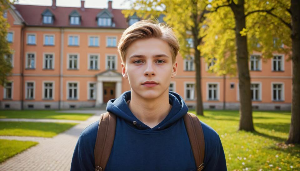 Photographic Art,Photographic Art , People, boy, campus style, solo, outdoors, realistic, tree