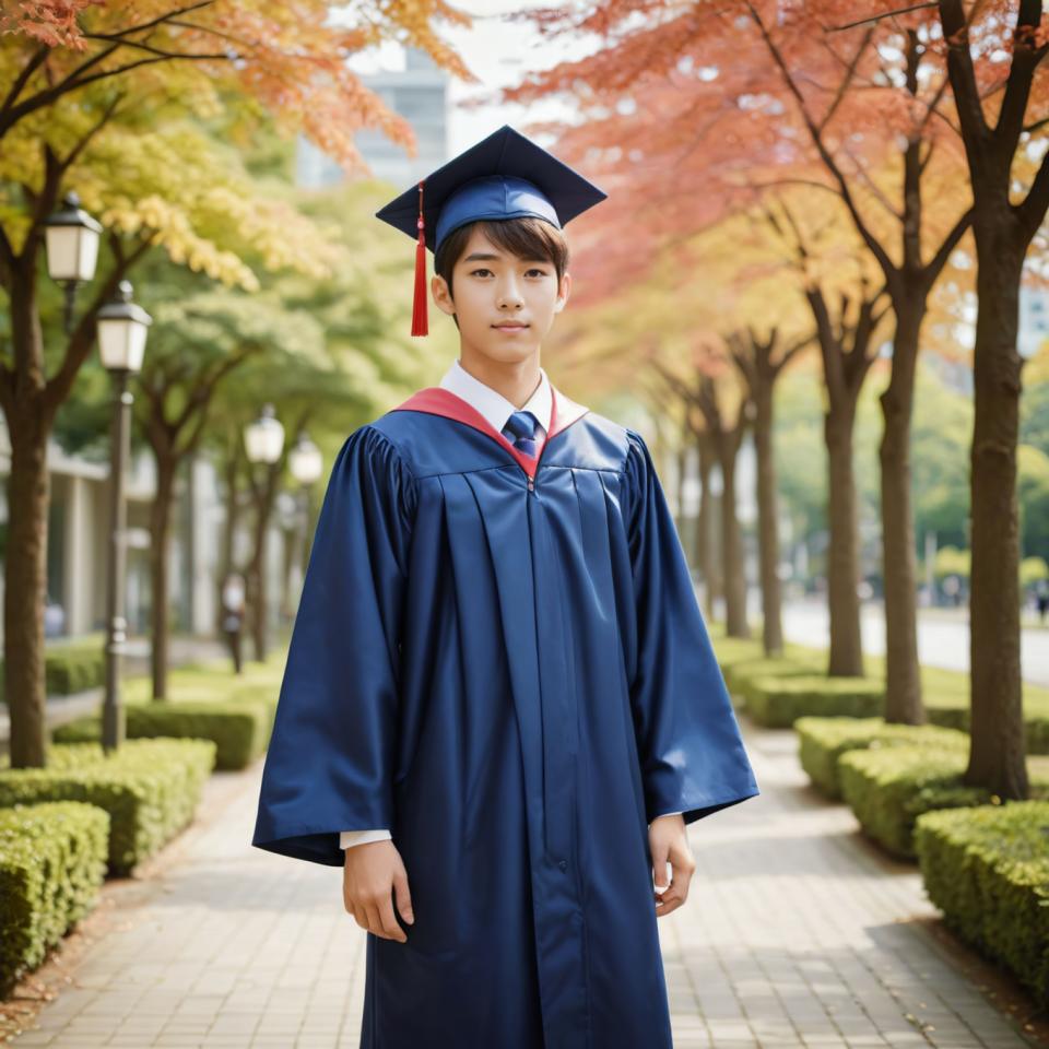 Photographic Art,Photographic Art , People, boy, campus style, 1boy, male focus, outdoors, tree, hat, solo