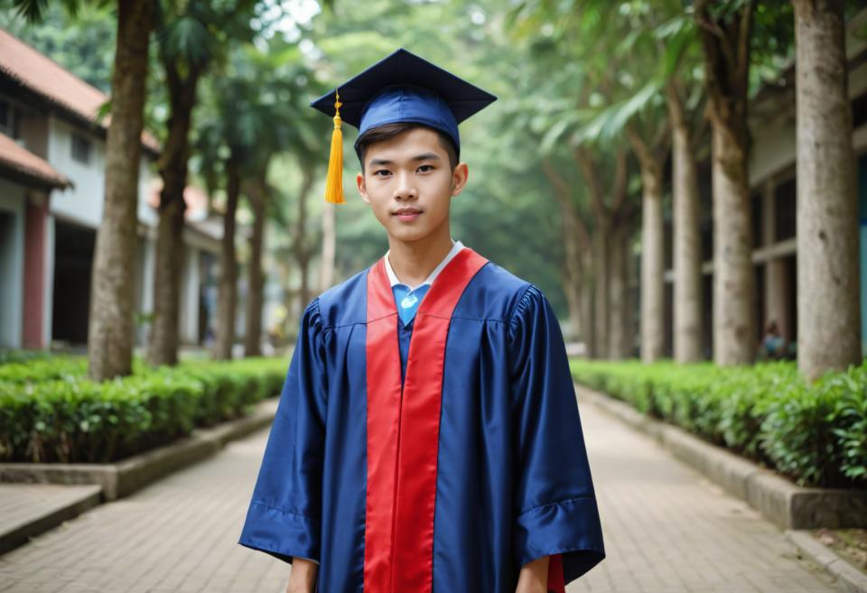 Photographic Art,Photographic Art , People, boy, campus style, 1boy, male focus, outdoors, blurry background