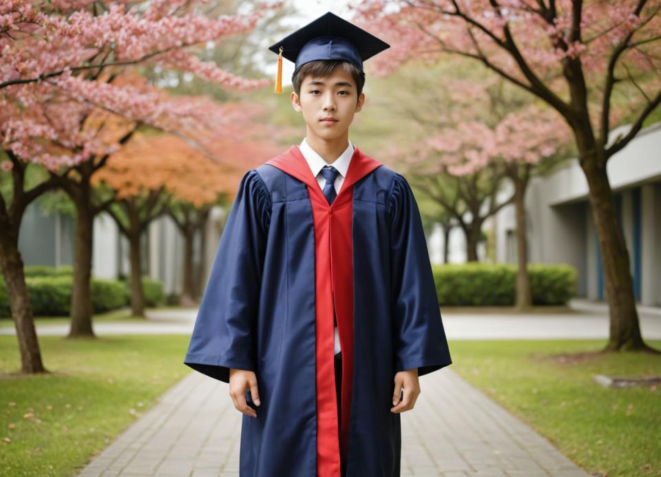 Photographic Art,Photographic Art , People, boy, campus style, 1boy, male focus, solo, hat, necktie, outdoors