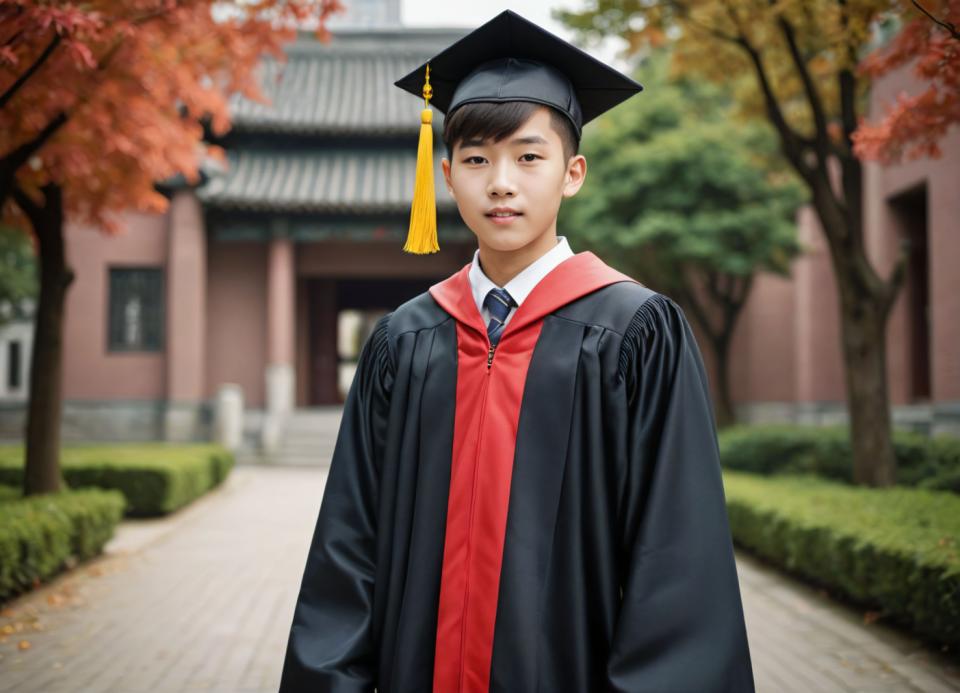 Photographic Art,Photographic Art , People, boy, campus style, 1boy, male focus, hat, solo, outdoors, necktie