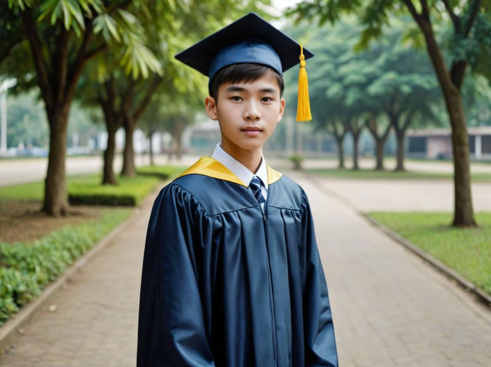 攝影藝術,攝影藝術, 人物, 男生,校園風采, 1男孩, 男性焦點, 獨奏, 帽子, 戶外, 樹, 看著觀眾, 模糊的背景, 實際的, 模糊的, 韓國衣服, 照片背景, 黑髮, 領帶, 天, 角色扮演, 黑眼睛