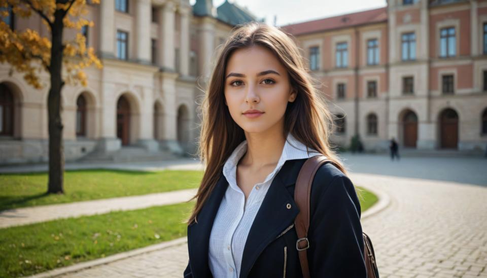 Photographic Art,Photographic Art , People, girl, campus style, 1girl, brown hair, outdoors, solo, long hair