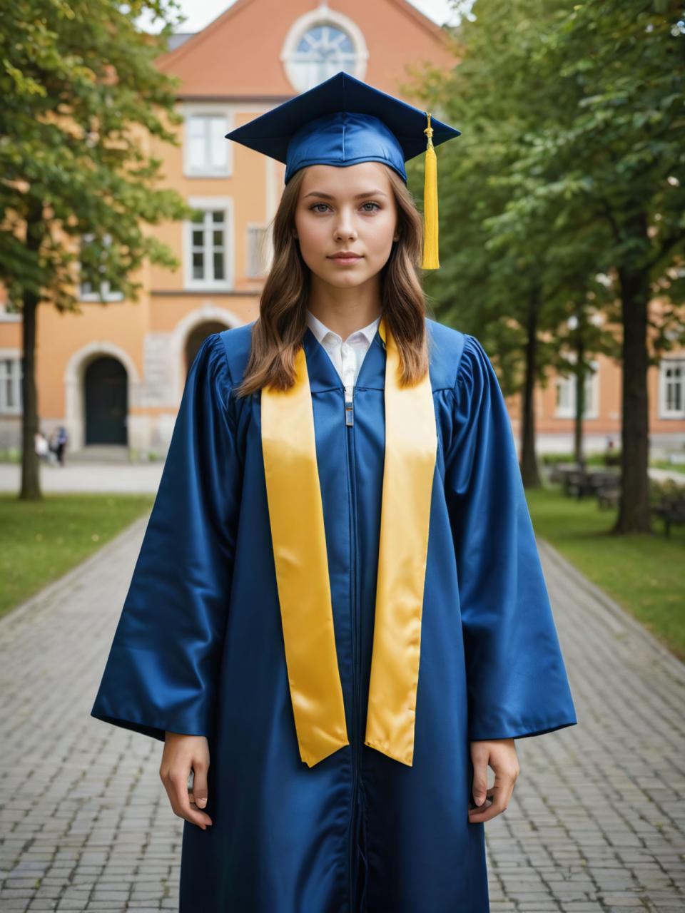 Photoréalisme,Photoréalisme, Personnes, fille,style campus, 1fille, chapeau, cheveux bruns