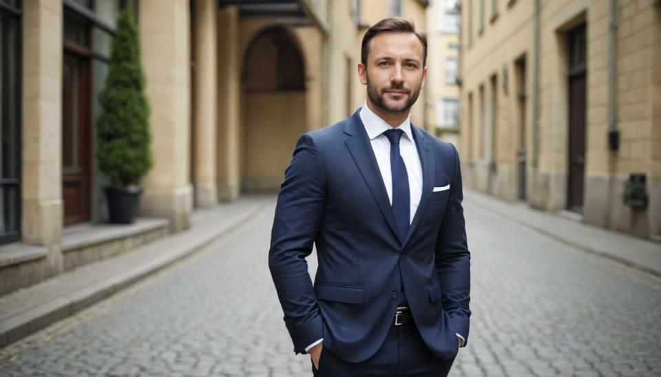 Photographic Art,Photographic Art , People, man, business style, 1boy, male focus, necktie, solo, facial hair