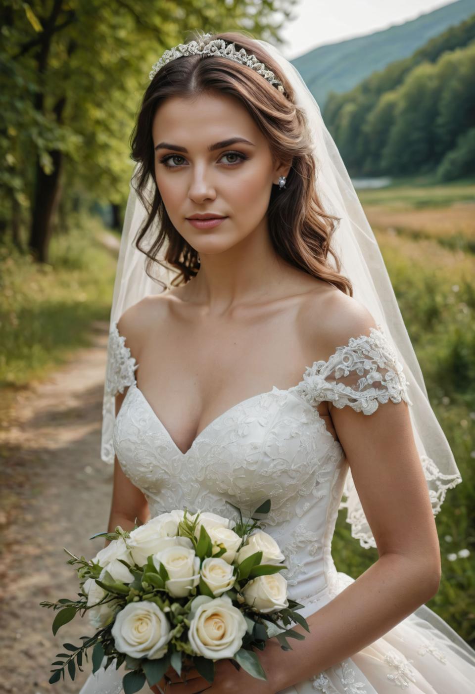 Photographic Art,Photographic Art , People, woman,bridal photography, 1girl, dress, wedding dress, veil