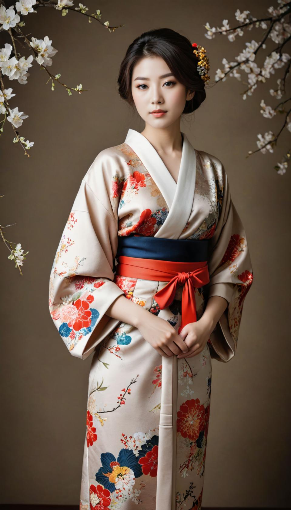 Fotografické umění,Fotografické umění, Lidé, žena,kimono, 1 dívka, sólo, japonské oblečení