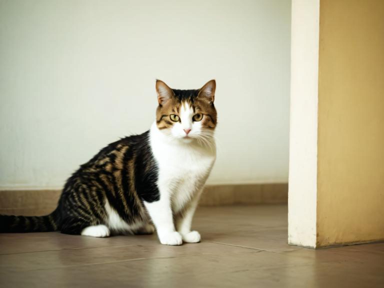 Photographic Art,Photographic Art , Animal, cat, no humans, cat, animal focus, animal, wooden floor