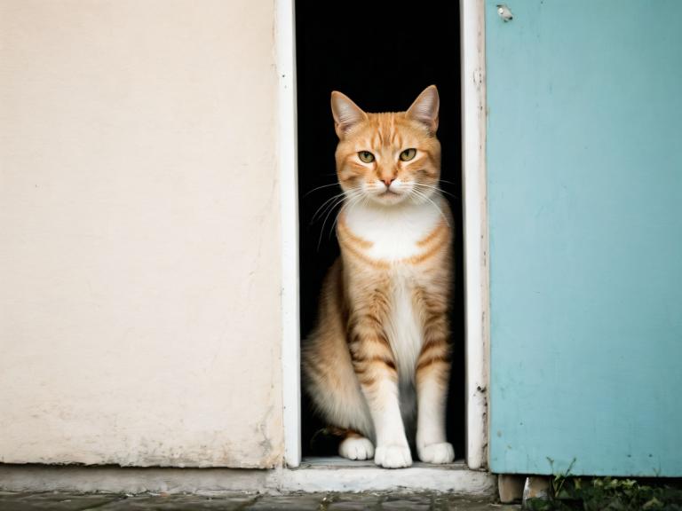 写真芸術,写真芸術, 動物, 猫, 人間がいない, 猫, 動物の焦点, 現実的な, 動物, 視聴者を見ている, ミーム, 従来のメディア