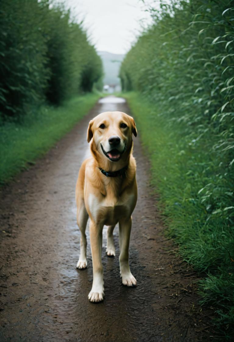 Fotokunst,Fotokunst, Tiere, Hund, Hund, keine Menschen, Fotohintergrund, draußen, Shiba Inu, Straße