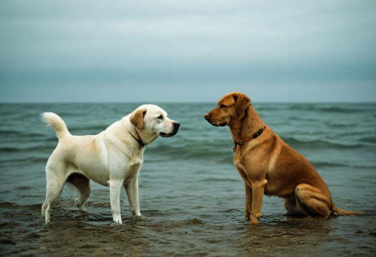 Fotokunst,Fotokunst, Tiere, Hund, keine Menschen, Hund, realistisch, tierischer Fokus, Tier, Wasser