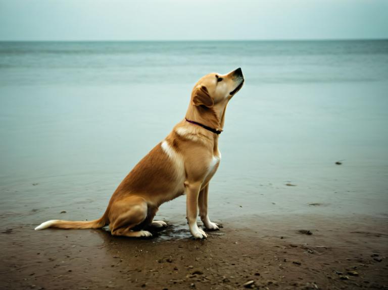 写真芸術,写真芸術, 動物, 犬, 人間がいない, 現実的な, 動物の焦点, 犬, 屋外, 動物, 海, 日, 全身, 水, サイン, 猫, 襟