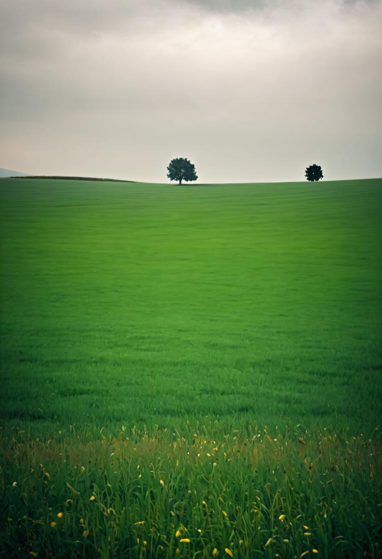 Fotokunst,Fotokunst, Natuur, veld, buitenshuis, landschap, geen mensen, wolk, boom, lucht, gras, veld