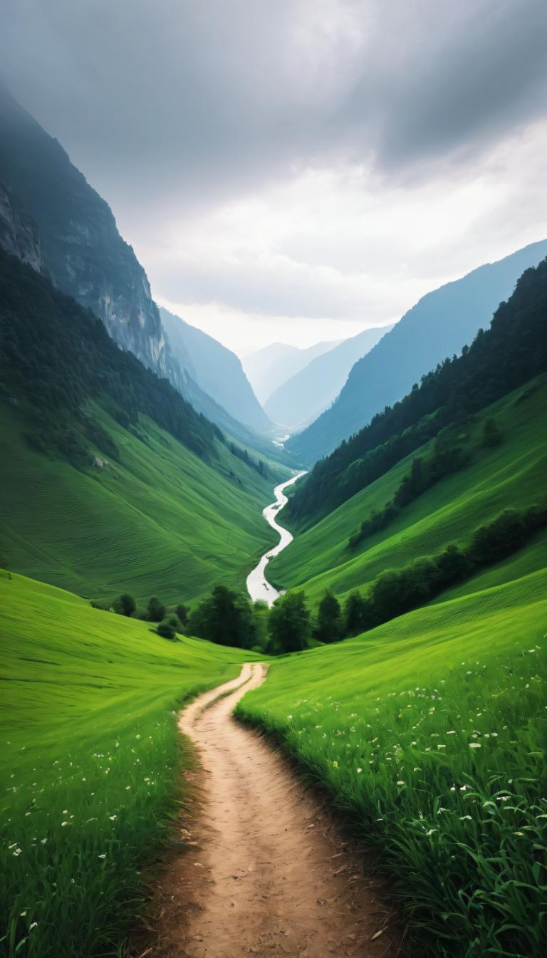 Photographic Art,Photographic Art , Nature, landscape, outdoors, scenery, cloud, sky, grass, road, nature