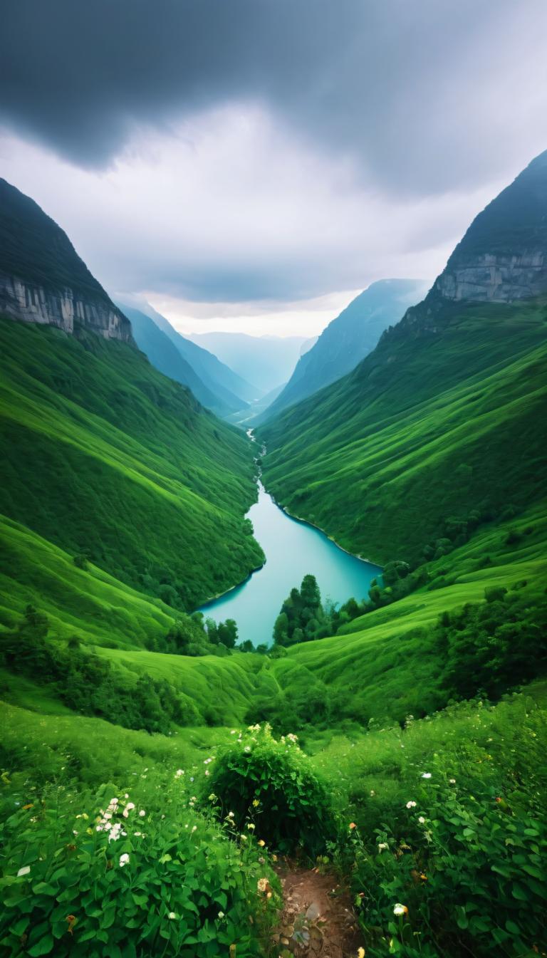 Fotokunst,Fotokunst, Natur, Landschaft, Landschaft, draußen, keine Menschen, Wolke, Himmel, Blume