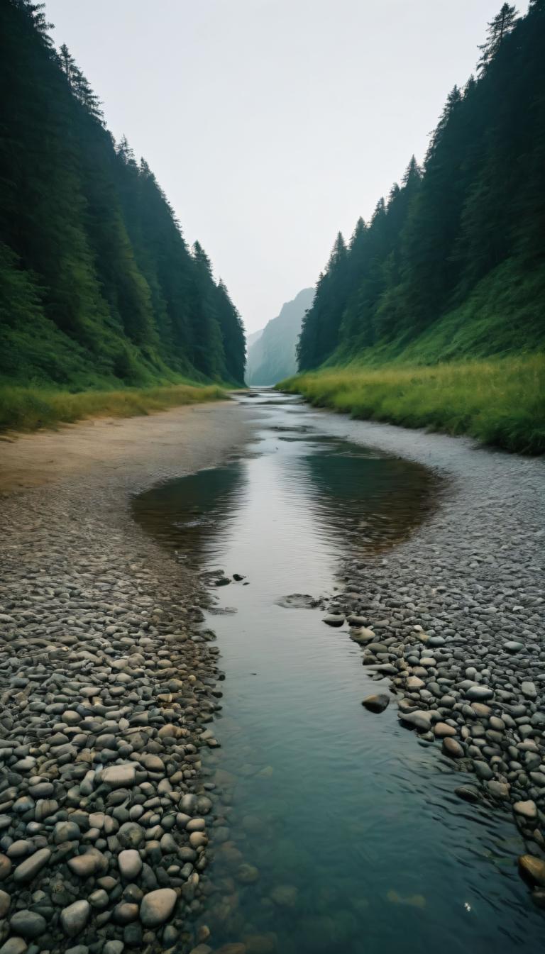 Fotokunst,Fotokunst, Natuur, landschap, geen mensen, buitenshuis, landschap, steen, natuur, rivier