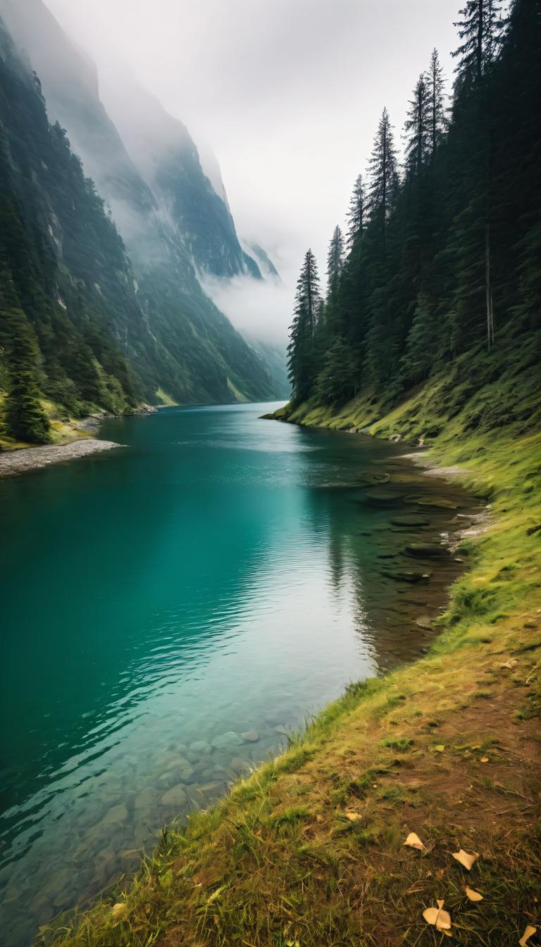 摄影艺术,摄影艺术, 自然, 风景, 没有人类, 户外, 风景, 自然, 树, 草, 水, 河, 天, 森林, 天空, 云, 湖, 山, 景观