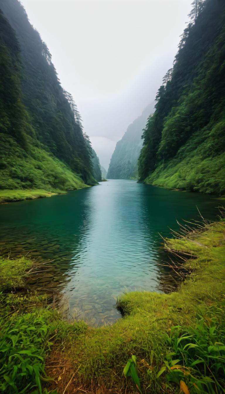 Photoréalisme,Photoréalisme, Nature, paysage, paysage, pas d'humains, en plein air, eau, nature