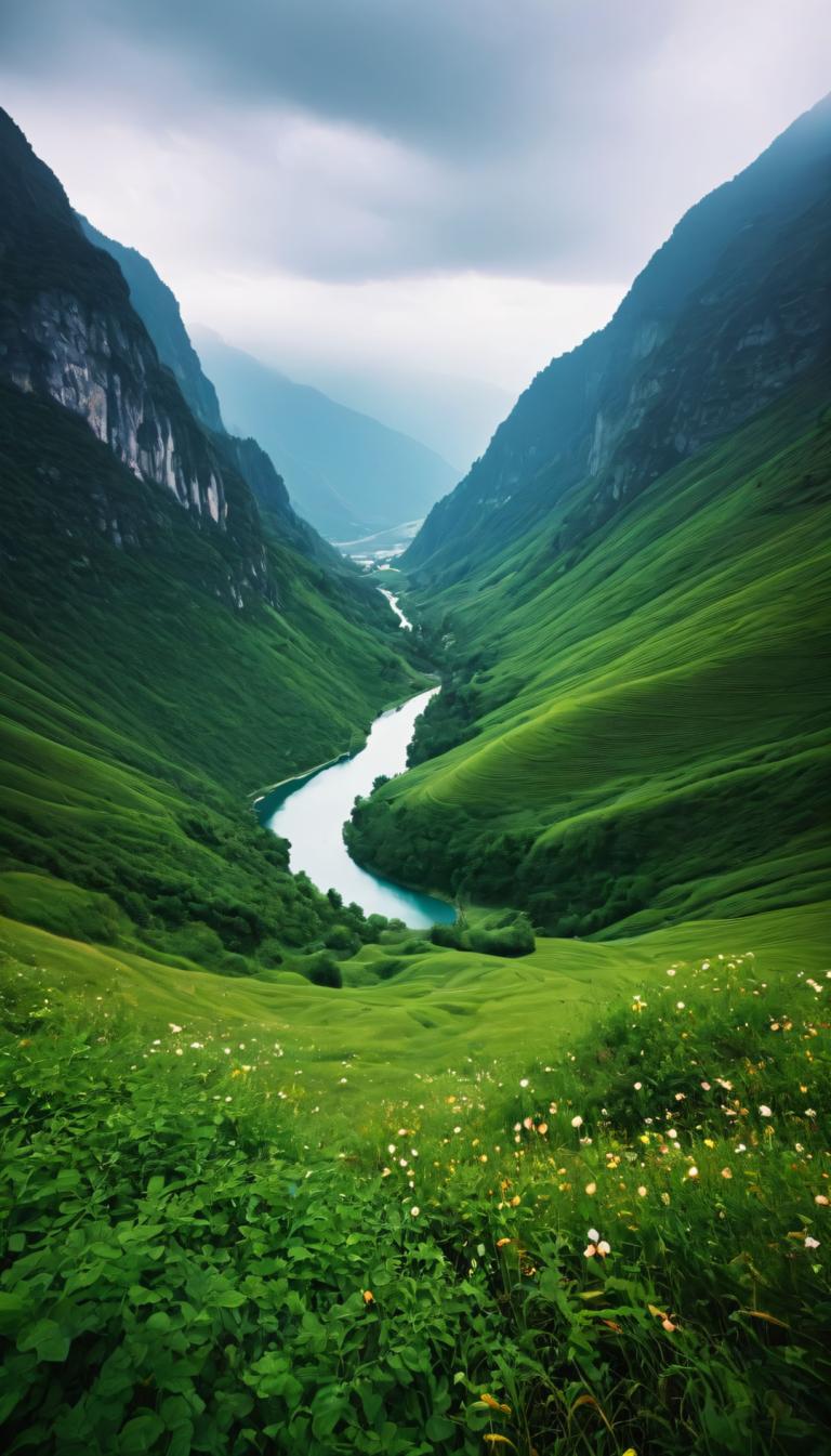 攝影藝術,攝影藝術, 自然, 景觀, 風景, 戶外, 雲, 天空, 花, 自然, 草, 輪廓, 景觀, 沒有人類, 山, 場地, 多雲的天空, 天, 樹, 幻想