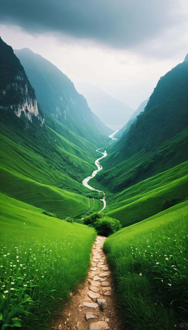 Fotokunst,Fotokunst, Natur, Landschaft, keine Menschen, Landschaft, draußen, Wolke, Straße, Himmel