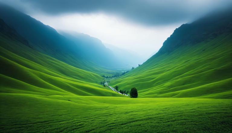 写真芸術,写真芸術, 自然, 風景, 景色, 屋外, 雲, 空, 風景, 草, 山, 自然, 人間がいない, 分野, 曇り空, 木