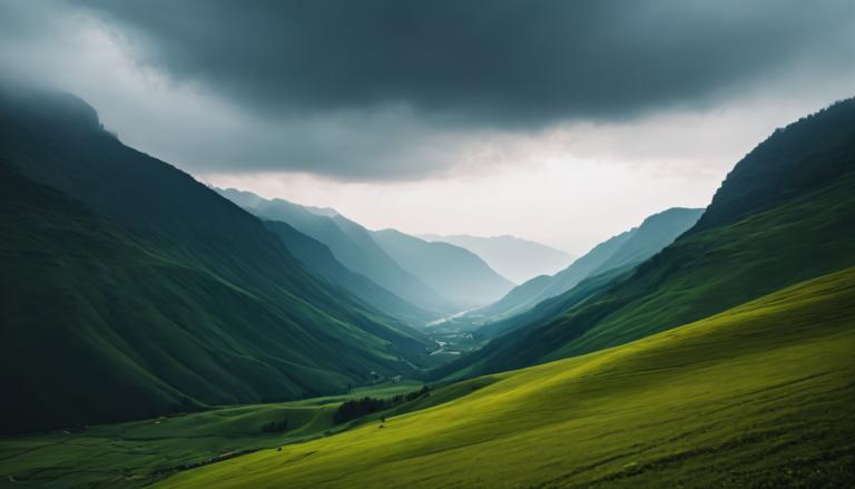 写真芸術,写真芸術, 自然, 風景, 景色, 屋外, 人間がいない, 雲, 空, 曇り空, 山, 草, 風景, 分野, 日, 自然