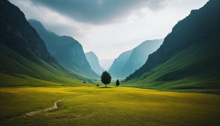 Photographic Art,Photographic Art , Nature, landscape, outdoors, scenery, cloud, sky, mountain, cloudy sky