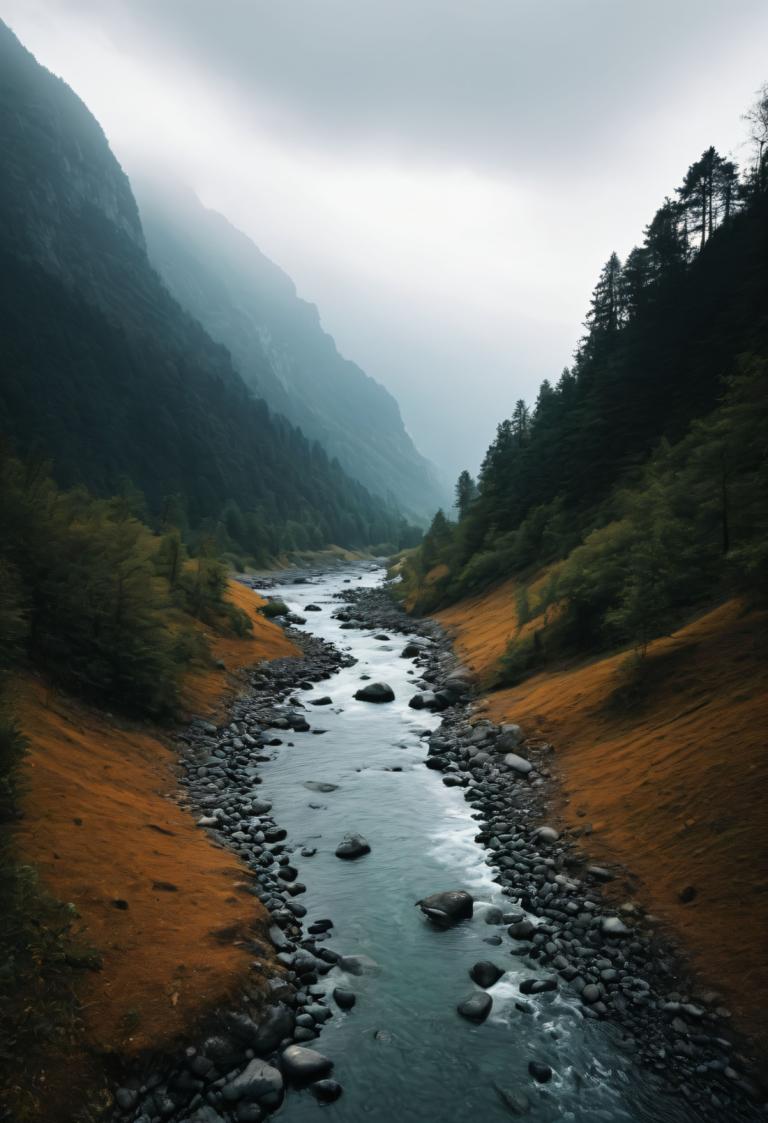 Photoréalisme,Photoréalisme, Nature, paysage, pas d'humains, paysage, en plein air, nature, arbre