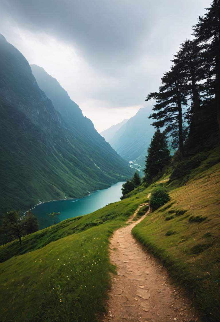 Photoréalisme,Photoréalisme, Nature, paysage, en plein air, paysage, pas d'humains, nuage, ciel