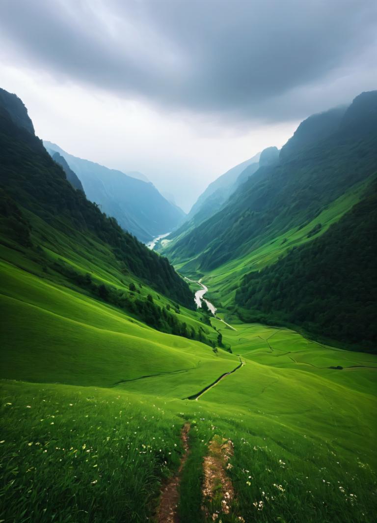 Arte fotografica,Arte fotografica, Natura, paesaggio, all'aperto, scenario, 1 ragazza, cielo, nuvola