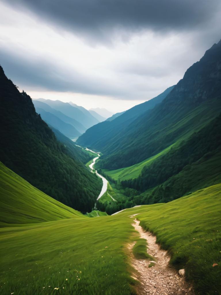 Photoréalisme,Photoréalisme, Nature, paysage, paysage, en plein air, nuage, pas d'humains, ciel