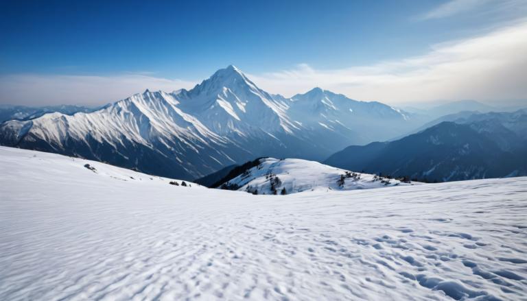 Photographic Art,Photographic Art , Nature, snow mountain, scenery, outdoors, snow, mountain, sky, cloud, day