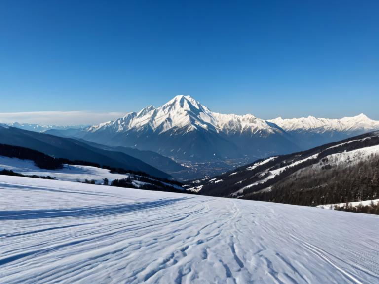 Realismo fotográfico,Realismo fotográfico, Naturaleza, montaña de nieve, no humanos, escenario