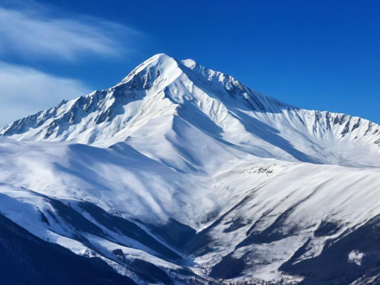 Realismo fotográfico,Realismo fotográfico, Naturaleza, montaña de nieve, no humanos, escenario