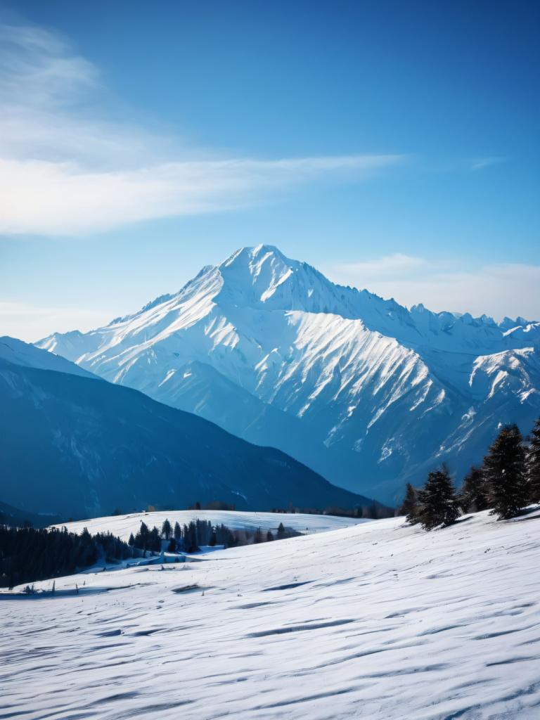 Fotokunst,Fotokunst, Natur, Schneeberg, Landschaft, draußen, keine Menschen, Himmel, Berg, Schnee