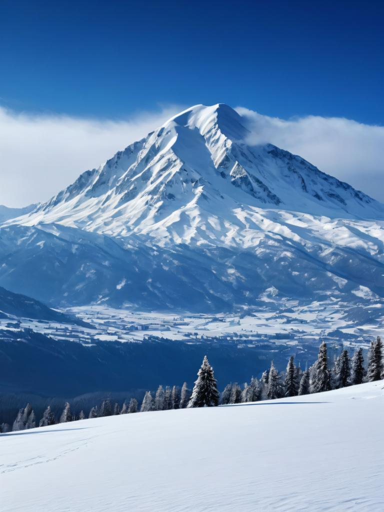 Fotokunst,Fotokunst, Natuur, sneeuwberg, geen mensen, landschap, berg, sneeuw, buitenshuis, lucht