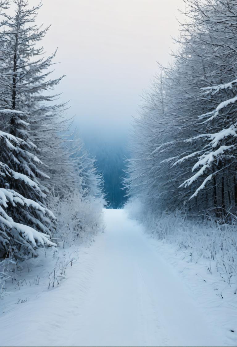 摄影艺术,摄影艺术, 自然, 冬天,风景, 没有人类, 风景, 自然, 雪, 森林, 树, 户外, 光秃秃的树, 冬天, 多雾路段, 单色