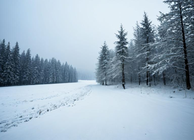 Fotokunst,Fotokunst, Natuur, winter, landschap, landschap, sneeuw, boom, buitenshuis, geen mensen