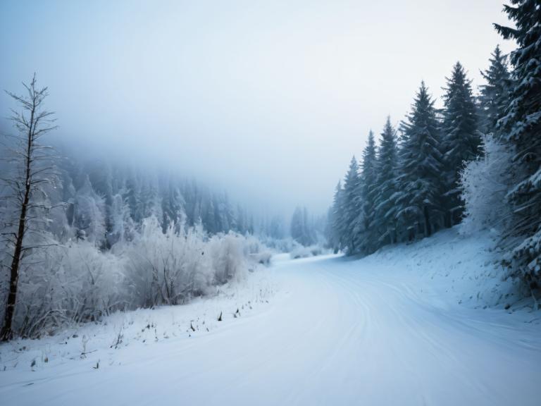 摄影艺术,摄影艺术, 自然, 冬天,风景, 风景, 没有人类, 雪, 户外, 树, 自然, 森林, 冬天, 光秃秃的树, 天空, 天, 蓝色主题, 单色, 景观