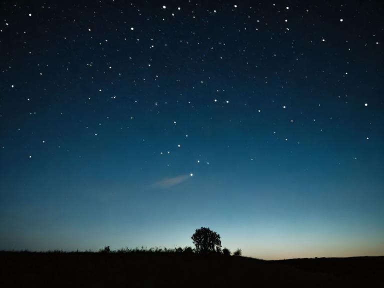 Fotokunst,Fotokunst, Natur, Nachthimmel, Sternenhimmel), Himmel, sternenklarer Himmel, Landschaft