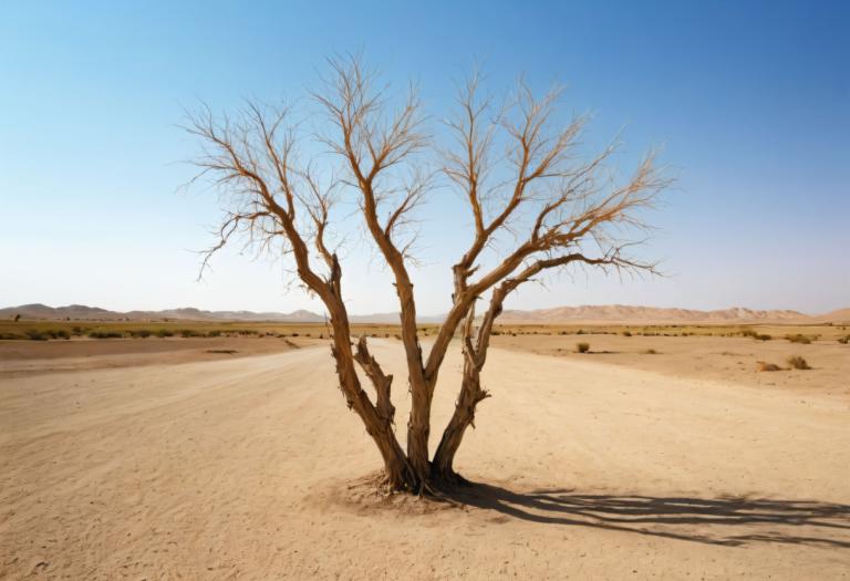 Fotokunst,Fotokunst, Natur, Wüste, Landschaft, Baum, keine Menschen, Baum, kahler Baum, draußen